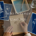Atelier - Cyanotype - 12 avril 2026