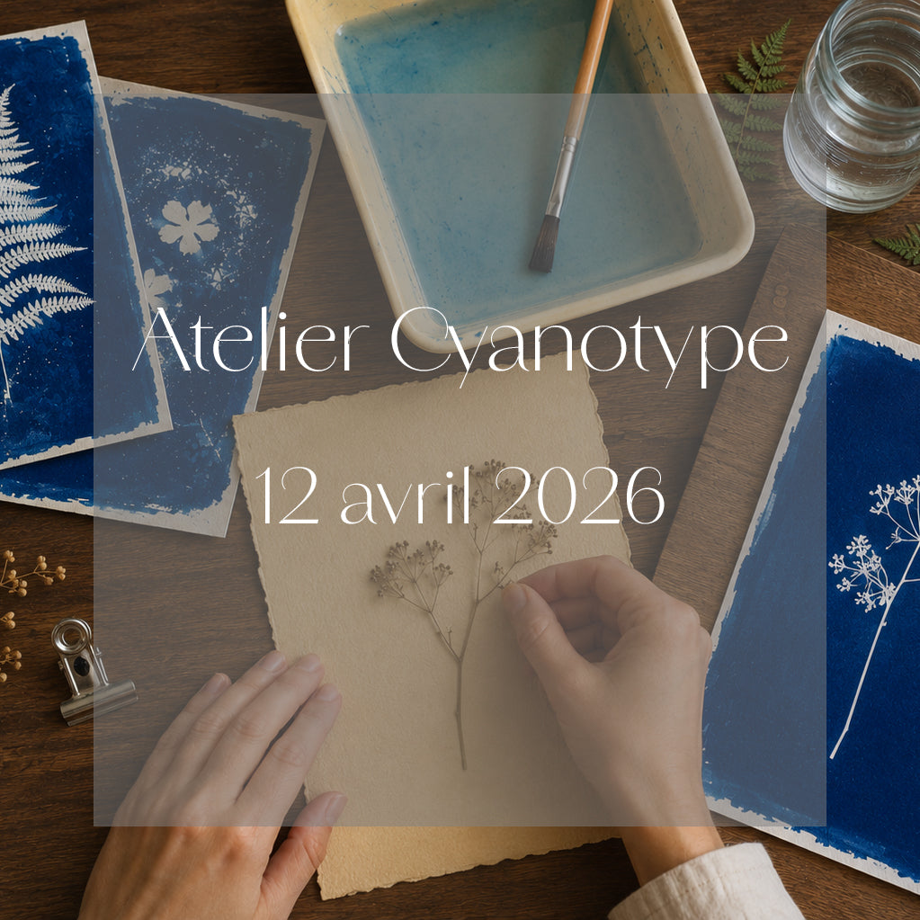 Atelier - Cyanotype - 12 avril 2026