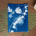 Cœur de Marie - Tirage cyanotype humide original