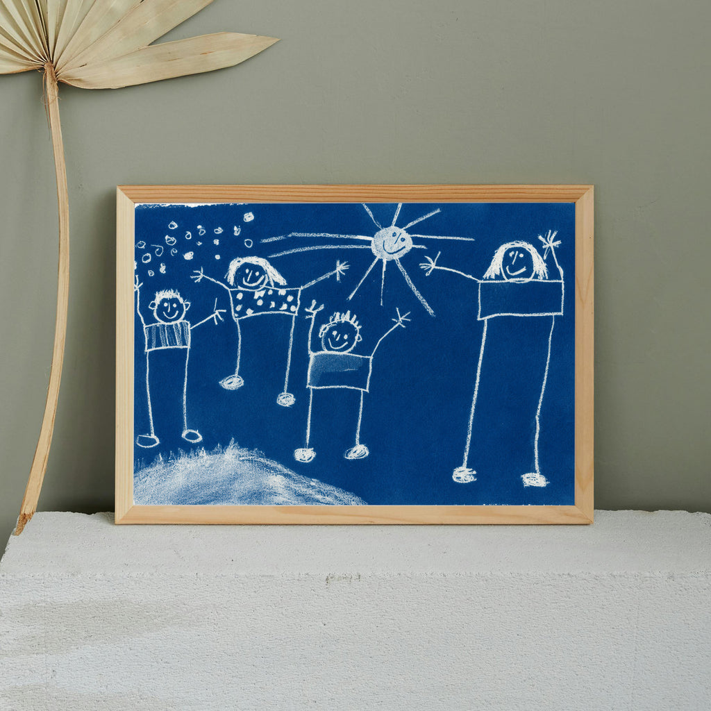 Dessin en cyanotype - à partir de votre photographie