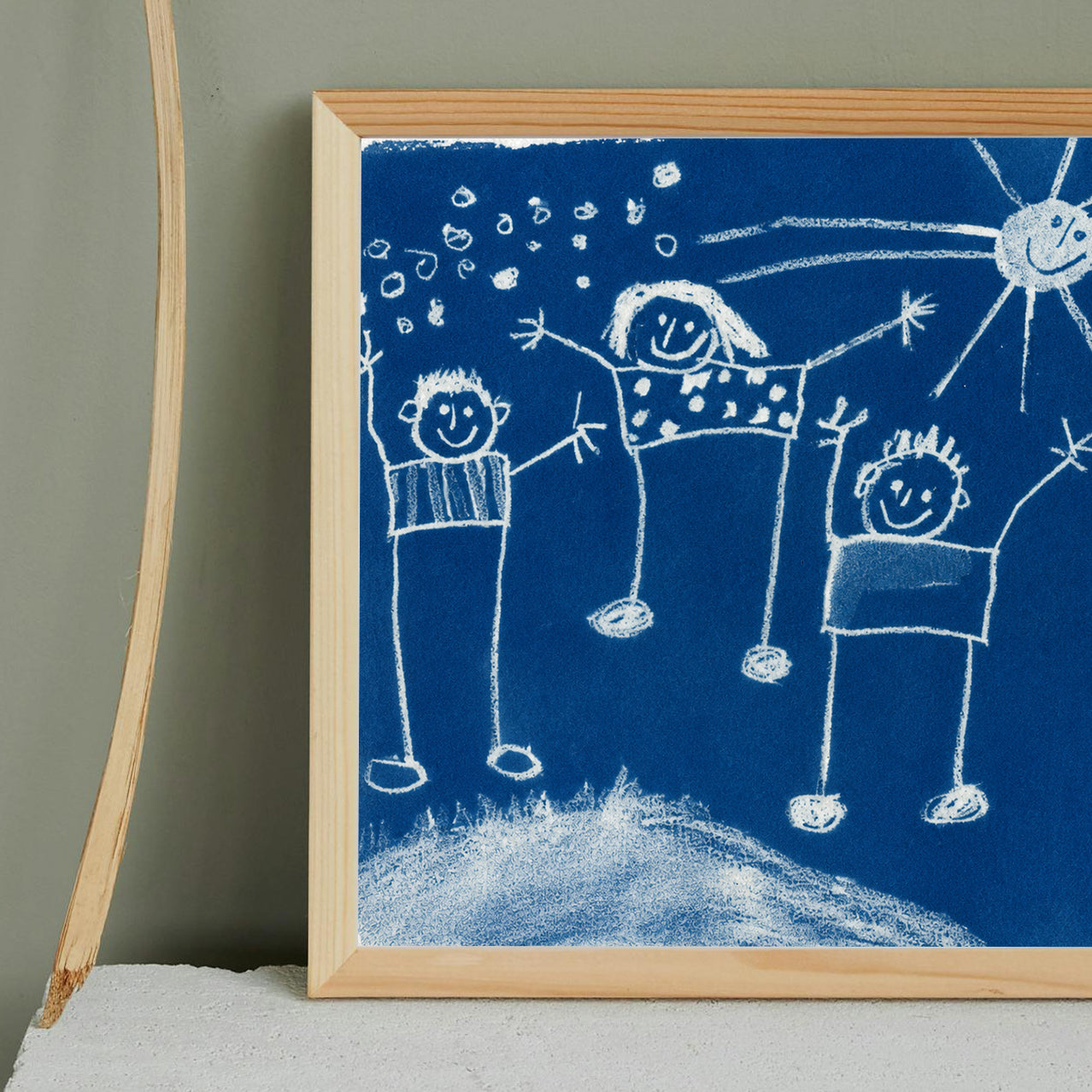 Dessin en cyanotype - à partir de votre photographie