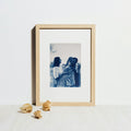 Photo de famille en cyanotype - à partir de votre photographie