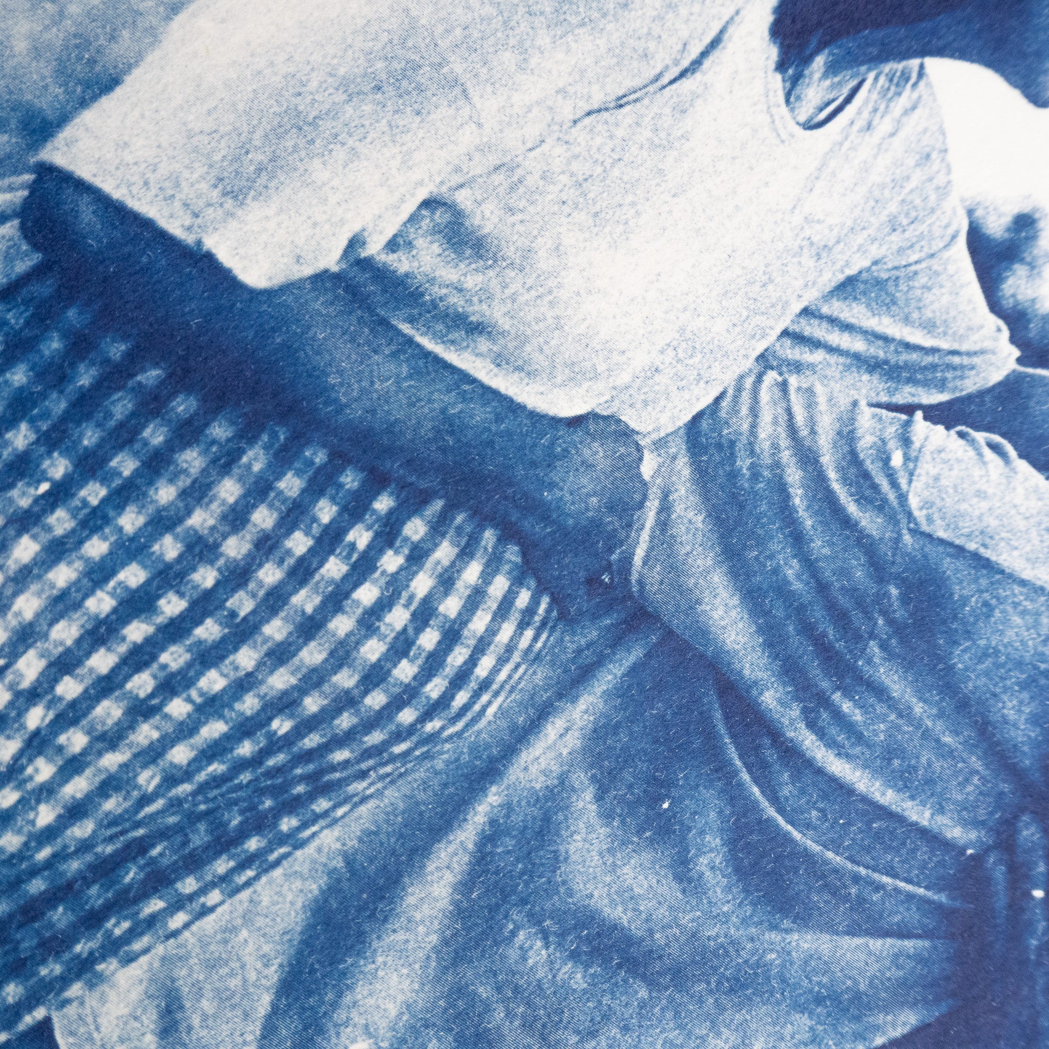 Photo de famille en cyanotype - à partir de votre photographie
