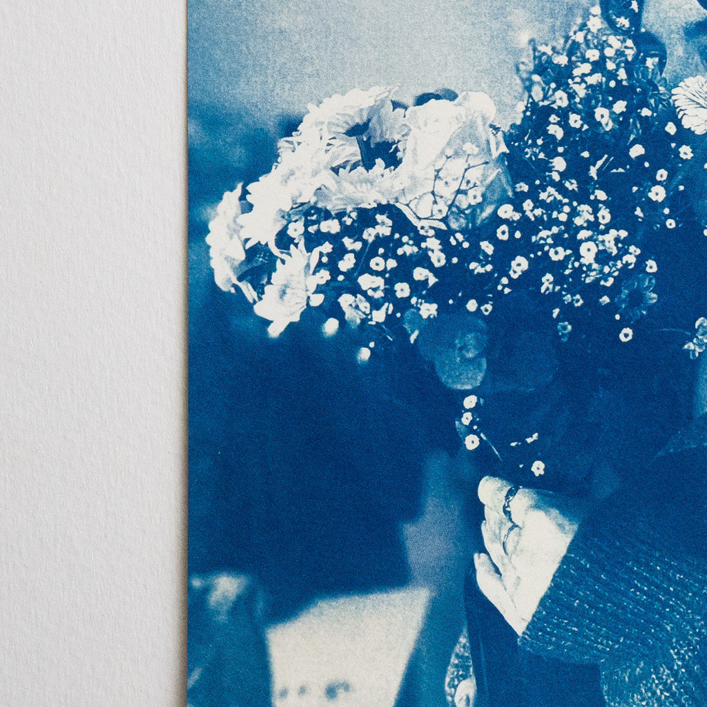 Portrait en cyanotype - à partir de votre photographie