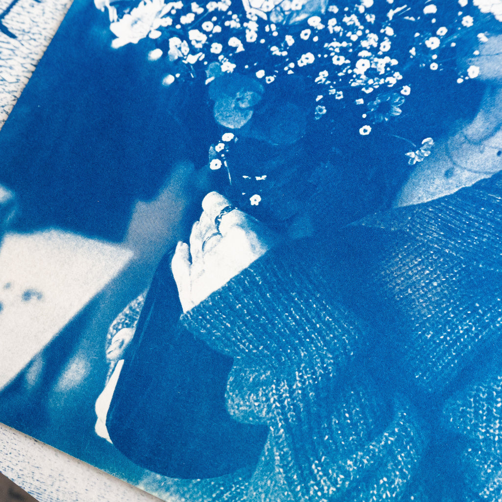 Portrait en cyanotype - à partir de votre photographie
