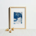 Souvenirs en cyanotype - à partir de votre photographie