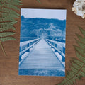 Pont de Port-En-Bessin - Tirage cyanotype original