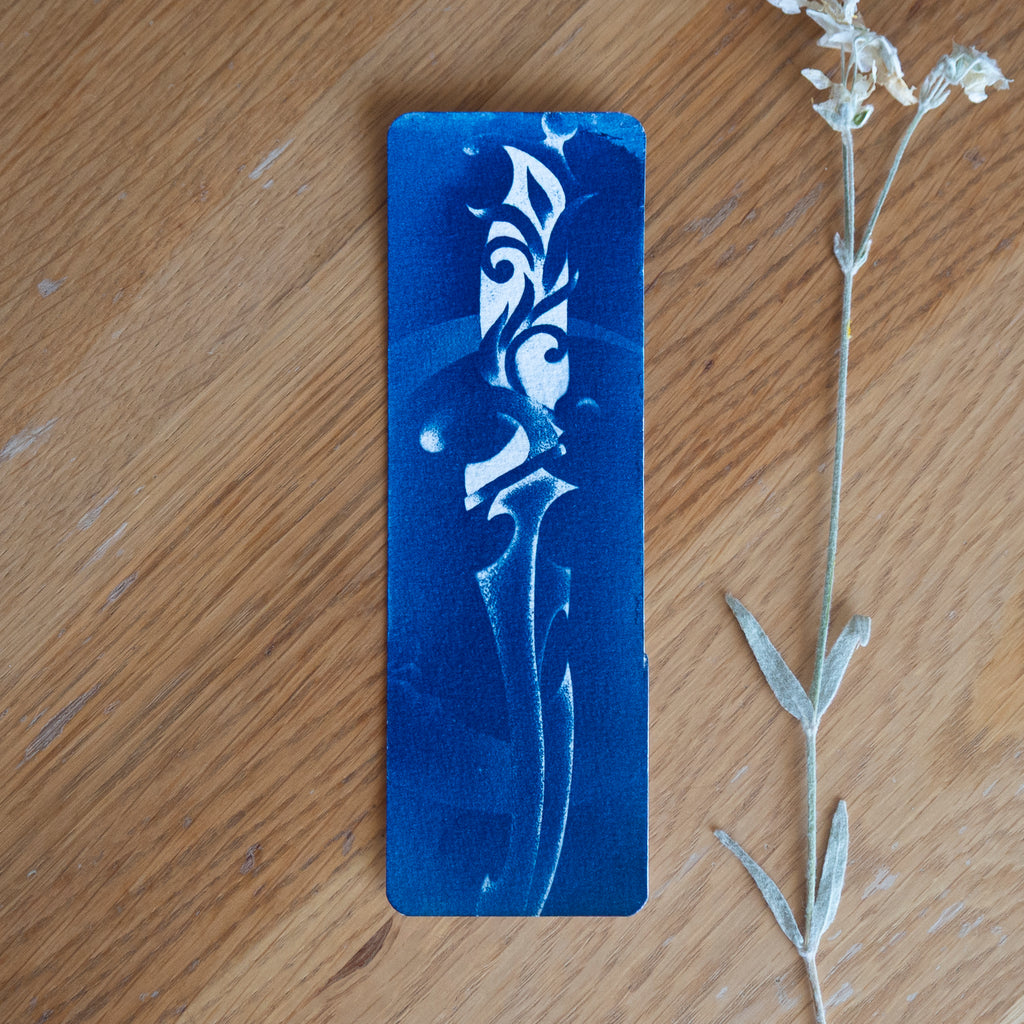 Marque page Glaive - Cyanotype Sød x Petites Bleues