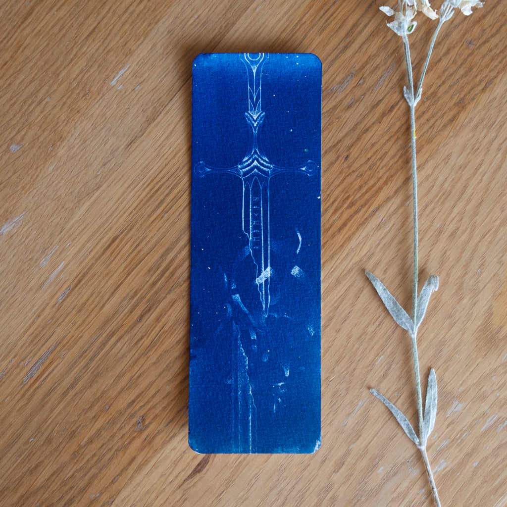 Marque page Dague - Cyanotype Sød x Petites Bleues
