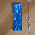 Marque page Tulipes - Cyanotype Sød x Petites Bleues