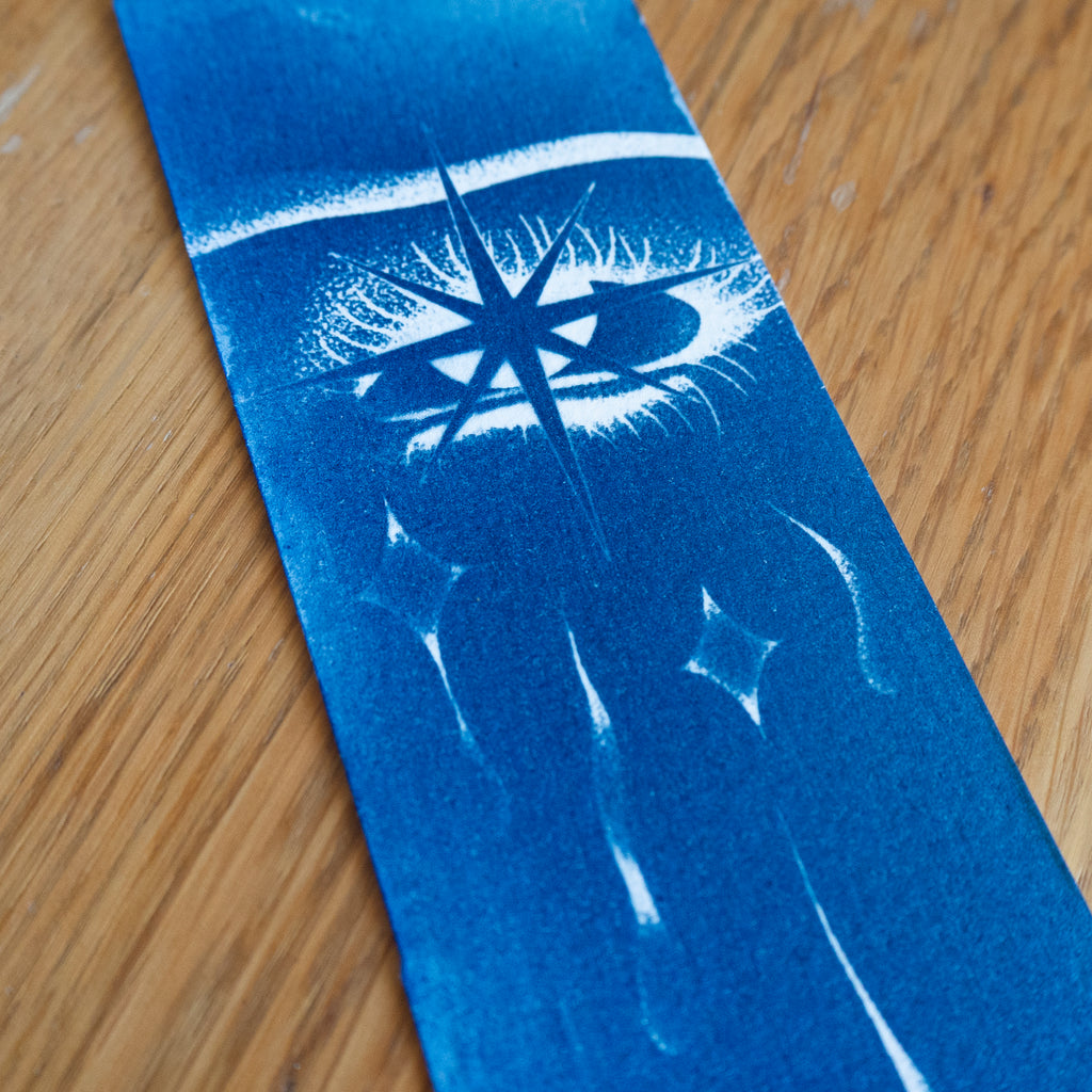 Marque page Larmes scintillantes - Cyanotype Sød x Petites Bleues