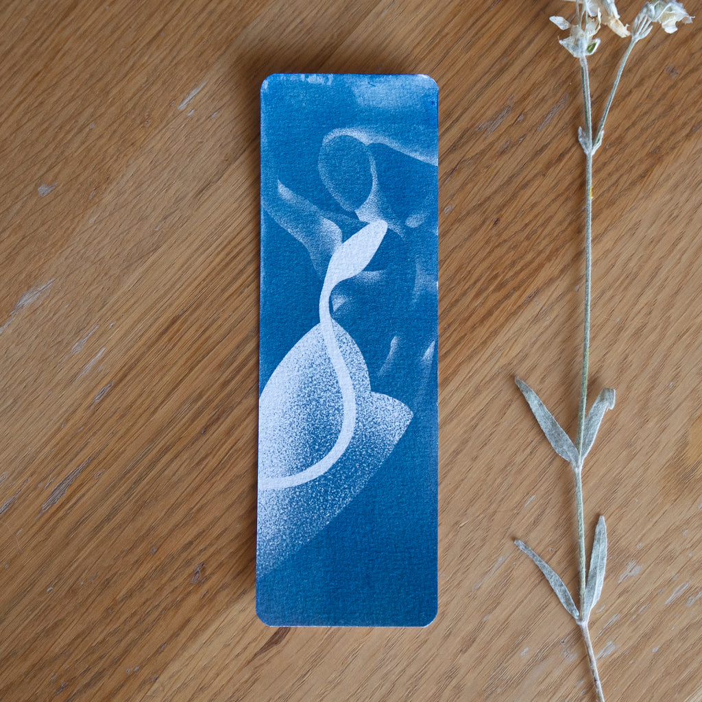 Marque page Sirène Scandinave - Cyanotype Sød x Petites Bleues