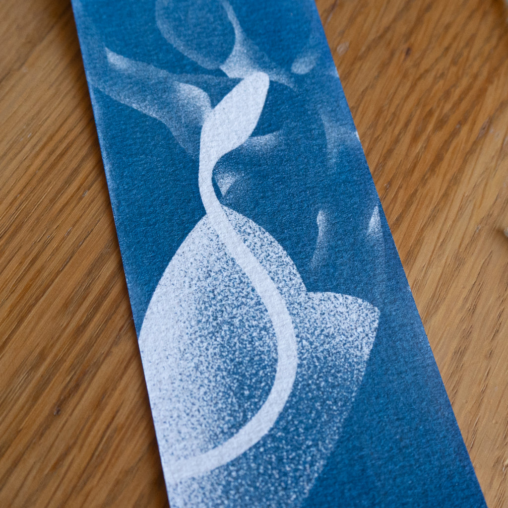 Marque page Sirène Scandinave - Cyanotype Sød x Petites Bleues